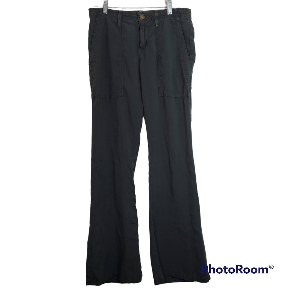 Current/Elliott The Wide Leg Army Pant Lounge Trouser 100% Tencel Size 28 Boho